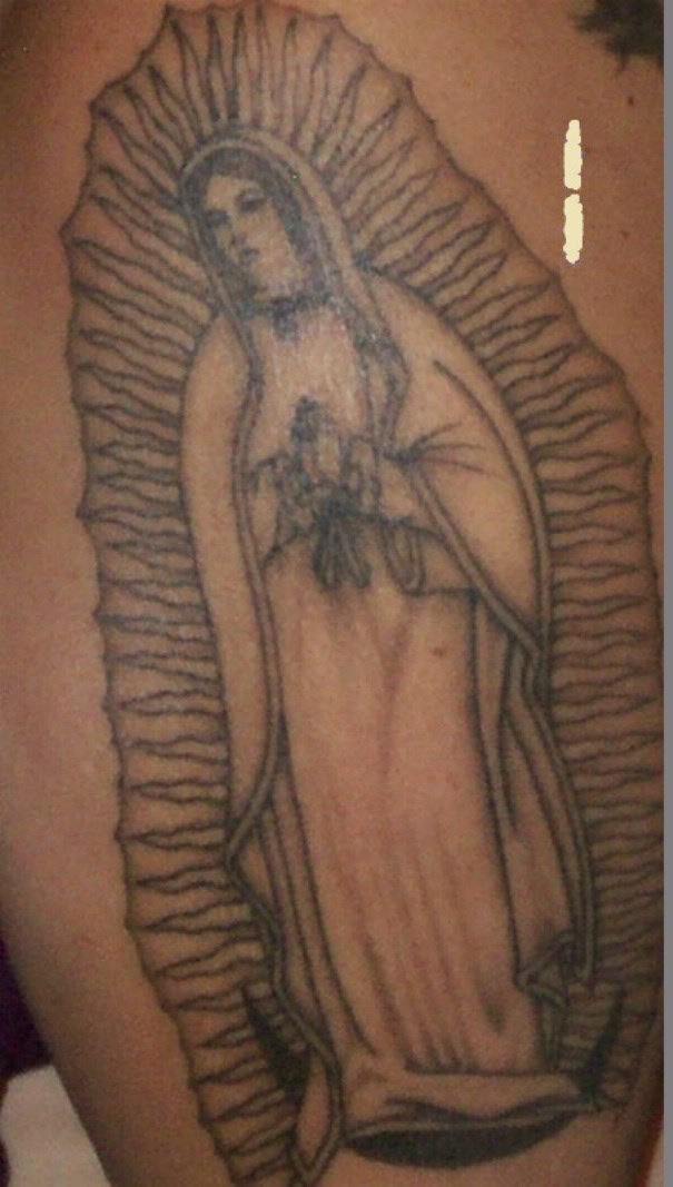 This sacred tattoo and a crucifix are all WV police have to ID their John Doe drown victim
